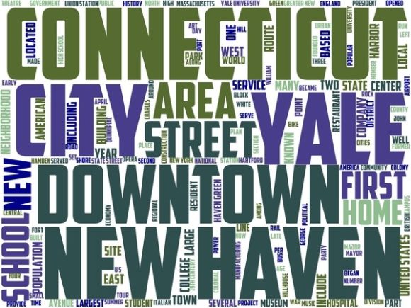 New Haven Wordart Print: Hand-Drawn Word Clouds That Feel Human in a Digital World