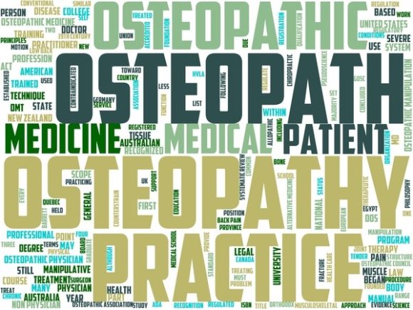 Osteopath Wordart Sticker: A Vibrant, Hand-Drawn Word Cloud for Creative Expression & Brand Storytelling