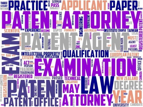 Patent Attorney Wordart Tie Dye