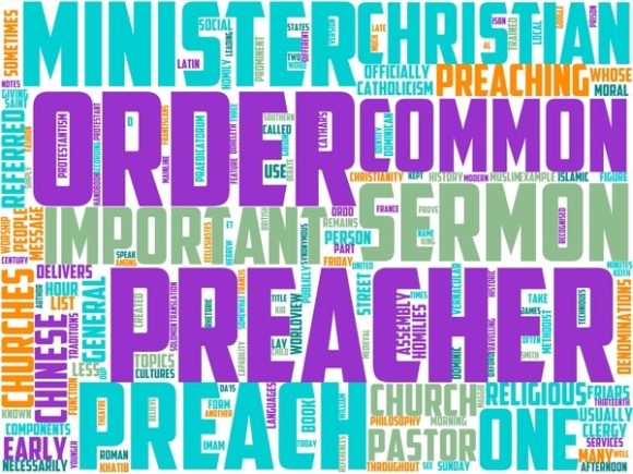 Preacher Wordart Tie Dye: A Hand-Drawn Word Cloud for Authentic, Colorful Design