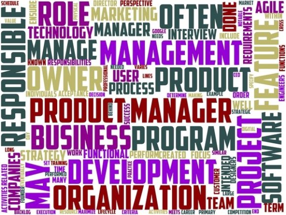 Product Manager Wordart Book Cover